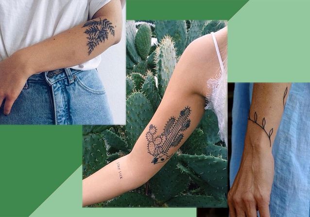 15 tatouages de plantes et végétaux pour décorer sa peau
