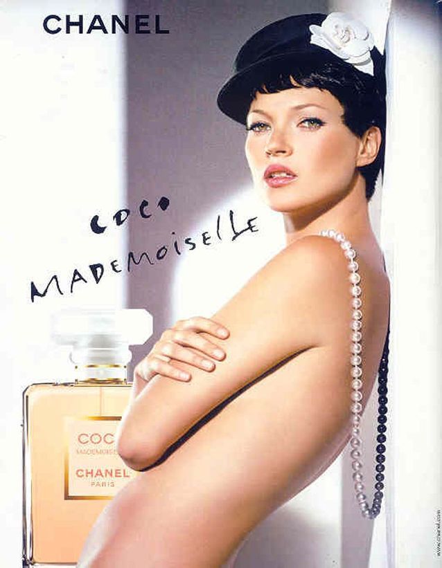 Égérie Chanel pour le parfum Coco Mademoiselle