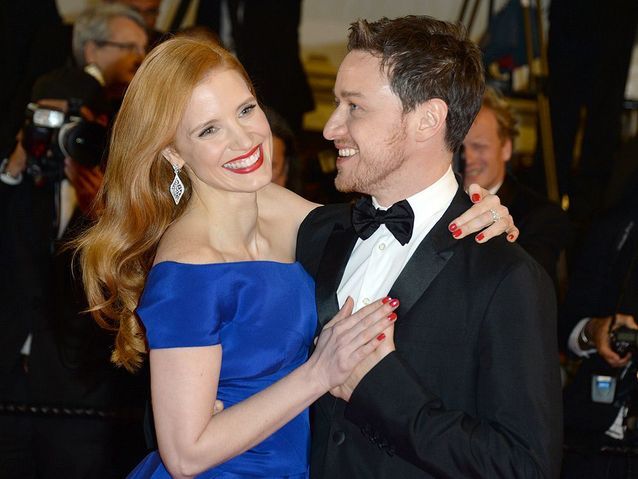Jessica Chastain Et James Mcavoy Cannes 2014 Les Meilleures