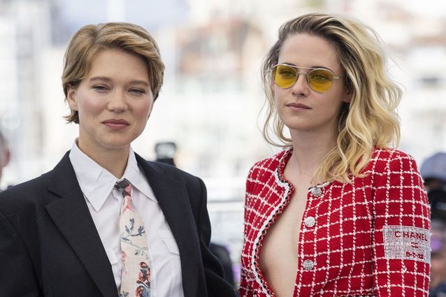 Cannes 2022 Kristen Stewart Et Léa Seydoux Duo Solaire Pour Le Photocall Du Film Les Crimes