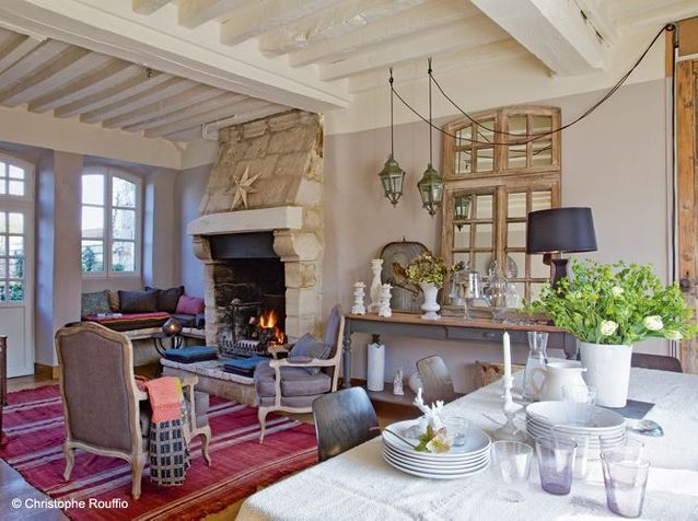 Maison En Normandie Une Déco Chic Et Classique Elle