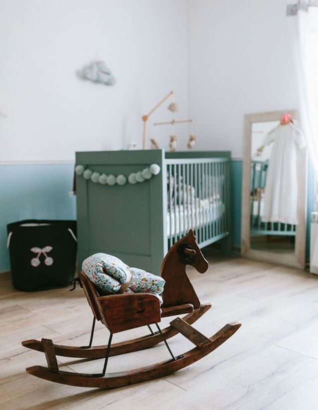 Une chambre de bébé apaisante