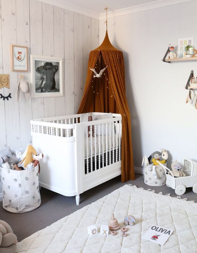 Une chambre de bébé comme un cocon