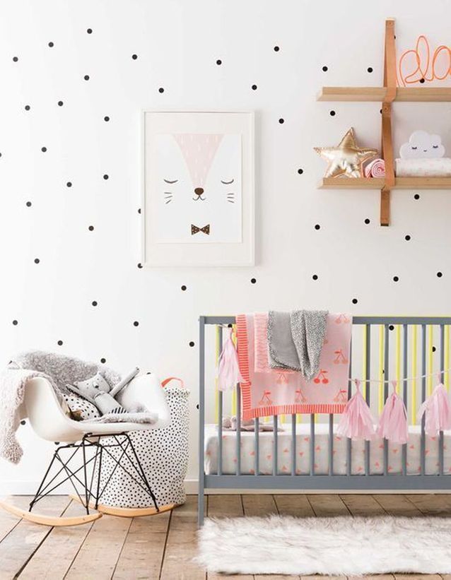 Chambre de bébé : 25 idées pour une fille - Elle Décoration