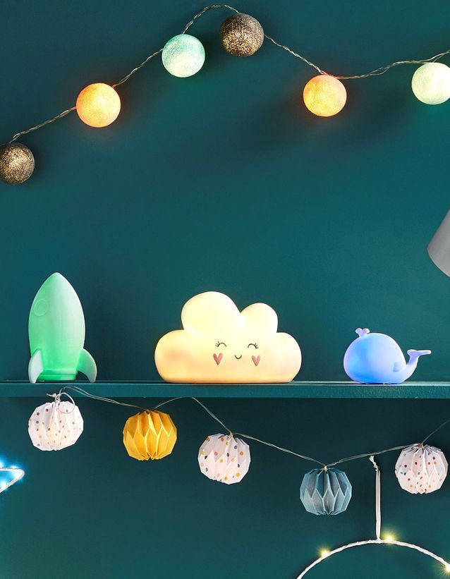 Lampe enfant : découvrez notre sélection de luminaires pour la chambre