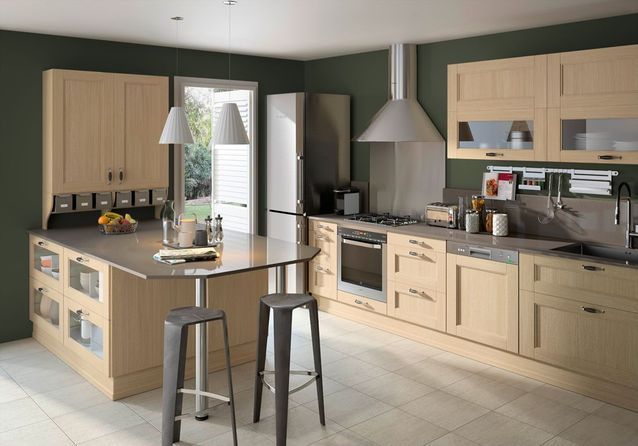 Cuisine Lapeyre : nos modèles de cuisine préférés - Elle Décoration