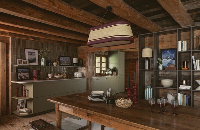 Idées déco cuisine campagne chic