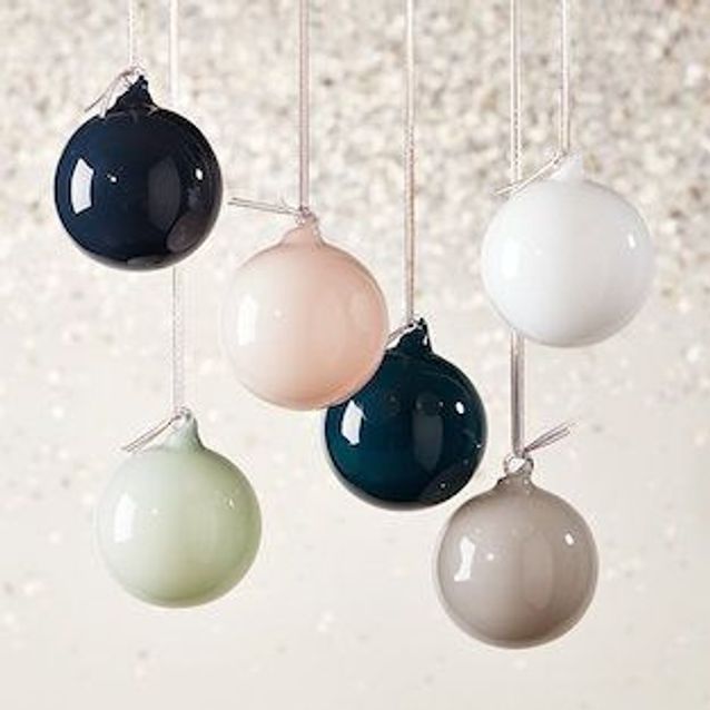 20 boules de Noël originales Elle Décoration