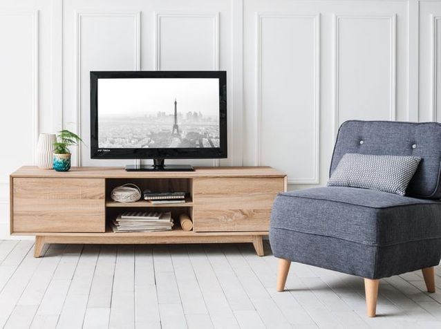 Un meuble TV aux airs nordiques