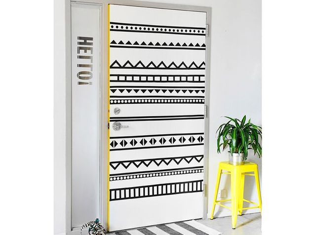 Portes Personnalisees Les Jolies Idees De Pinterest Elle