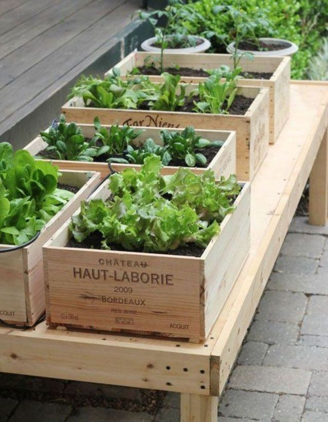 20 idées déco avec des cagettes en bois - Elle Décoration