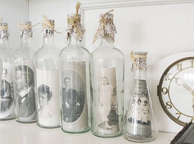 Les bouteilles en verre relookées en objets déco ! - Elle Décoration