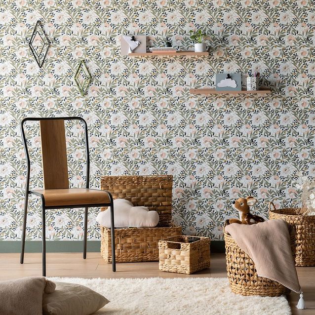 Papier peint automne hiver : jungle, panoramique, design ...