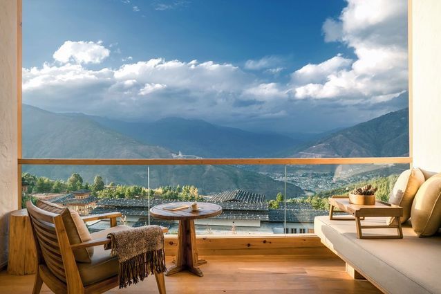 Suite avec balcon Thimphu, Six Senses Bhutan