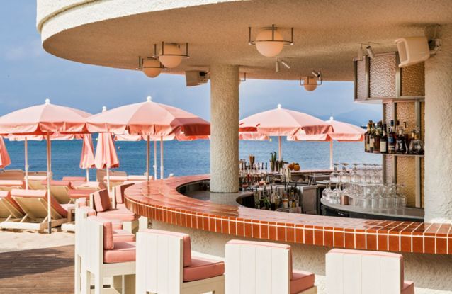 Cap antibes shop beach hotel france