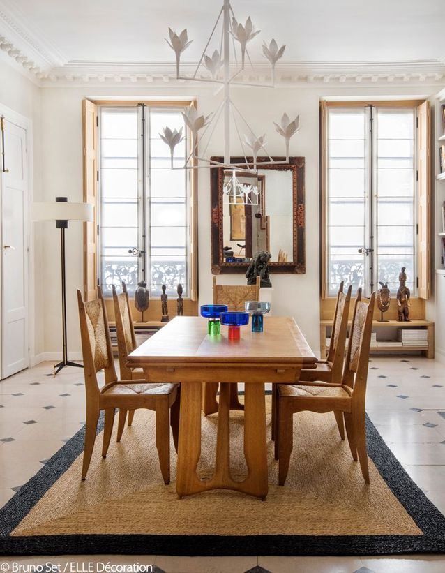 ¡Este apartamento con mil y una influencias te dejará boquiabierto! Salle a manger vintage - ¡Este apartamento con mil y una influencias te dejará boquiabierto!