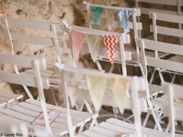 Décorez vos chaises de fanions