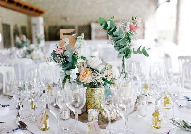 20 idées déco canons pour réduire votre budget mariage ! - Elle Décoration