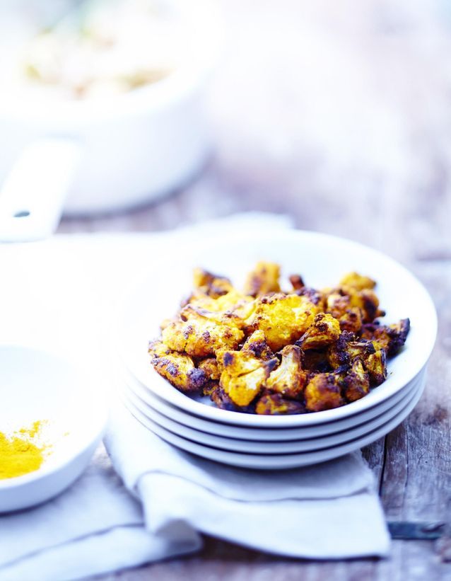Recette minceur rapide : chou-fleur au curcuma