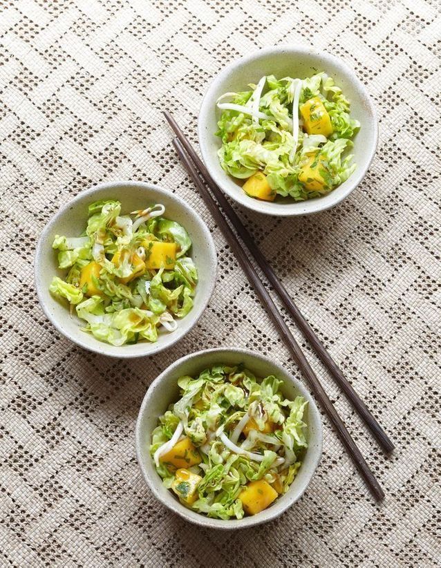 Recette minceur rapide : salade thaïe