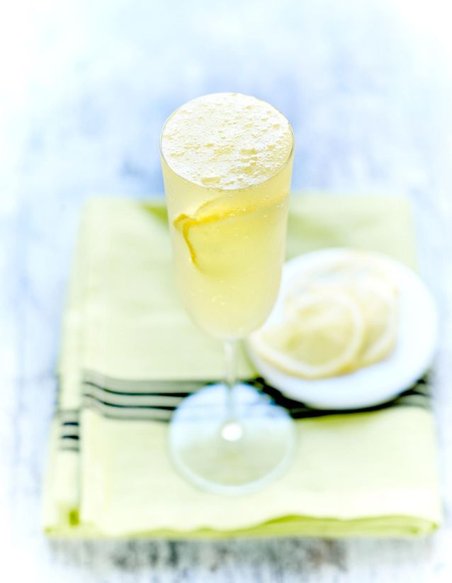 Cocktail limonade au champagne