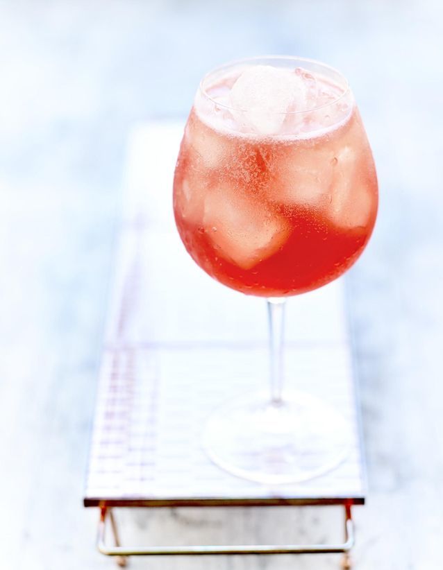 Cocktail pastèque Campari