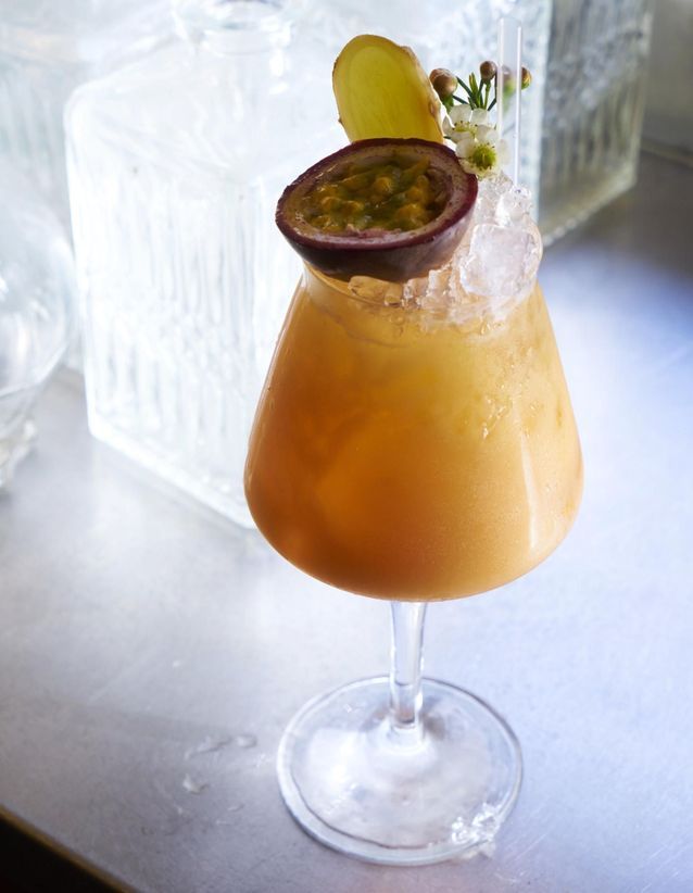 Mocktail Joséphine au fruit de la passion