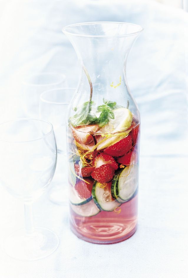 Pimm’s aux fraises