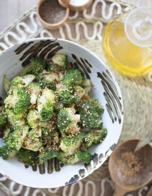 Salade de brocoli au sésame 