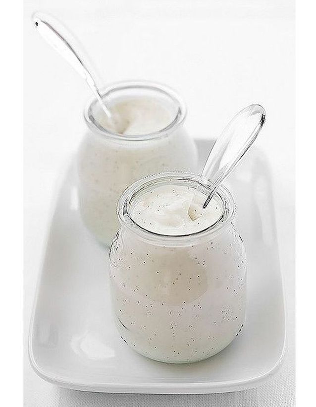 Recette Petits pots de crème à la vanille