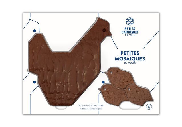 Chocolats de Pâques Petits Carreaux de Paris