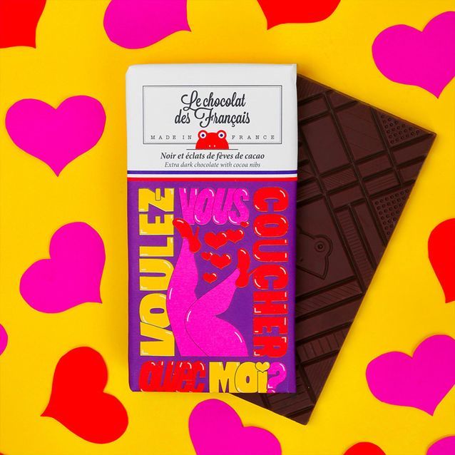 Chocolat Saint-Valentin Le chocolat des Français