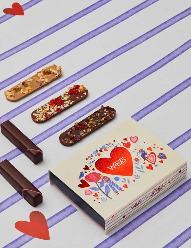 Chocolats Saint-Valentin Chocolaterie Weiss