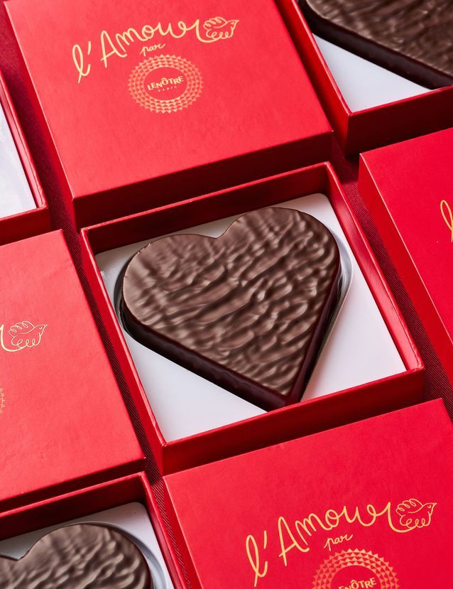 Chocolats Saint-Valentin Lenôtre