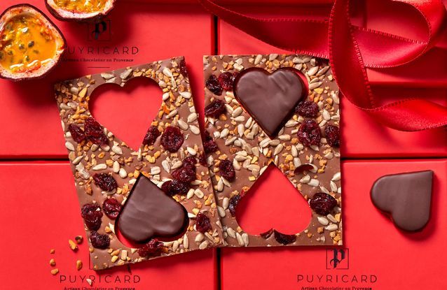 Chocolats Saint-Valentin Puyricard