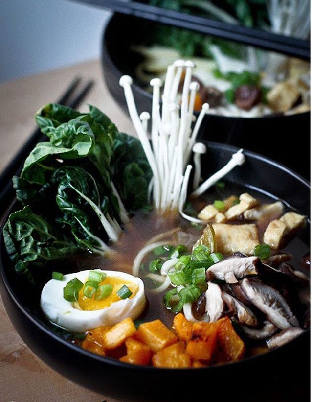 Shiitake râmen De beaux et bons ramens comme au Japon Elle à Table