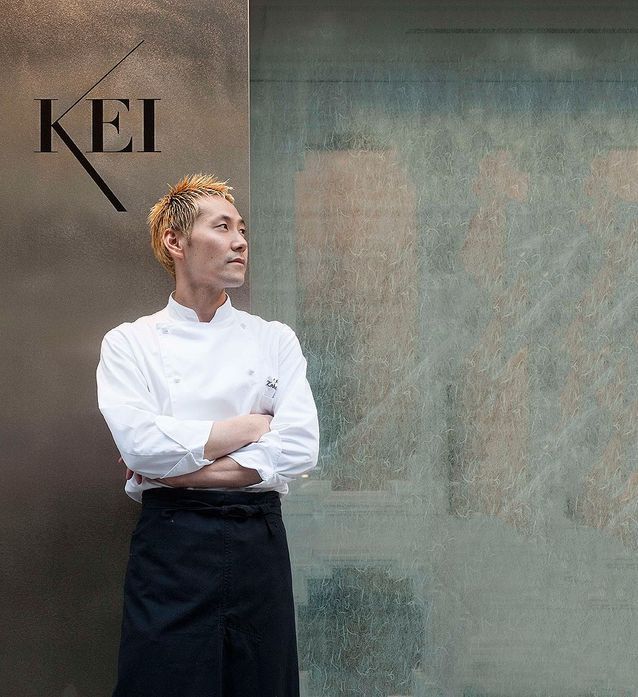Kei Kobayashi, chef chez Kei        