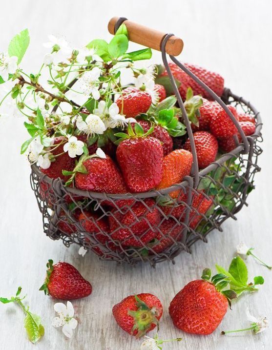 Fruits et légumes de saison avril : fraise ciflorette