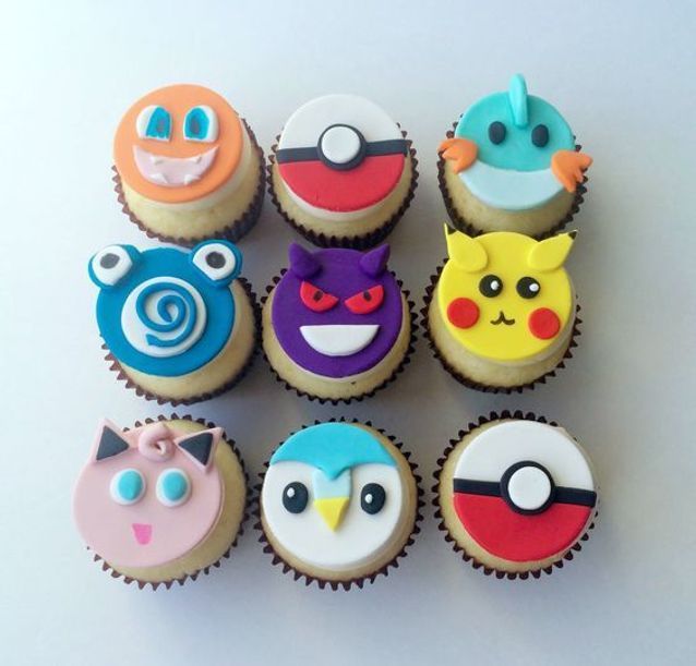 Cupcakes Pokémon - Quand les gâteaux Pokémon envahissent nos assiettes -  Elle à Table