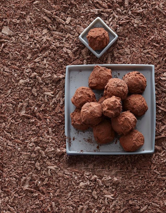 Recette de Truffes au chocolat par Alain Ducasse - Académie du Goût