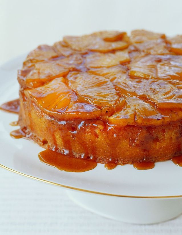 Menu de printemps Tatin d'ananas Mon panier de printemps pour une semaine de dîners Elle à