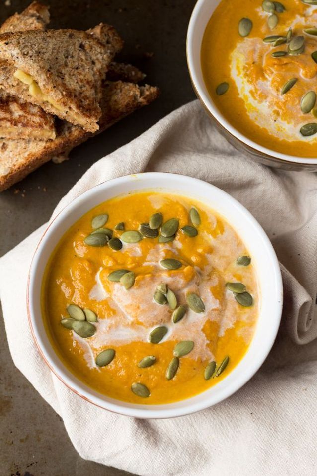 Soupe de potiron 9 idees de plats vegan a faire en moins de 20 minutes Elle a Table