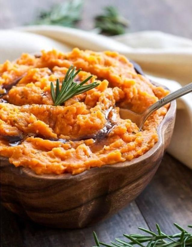 Puree De Patate Douce Et Romarin La Puree De Patate Douce La