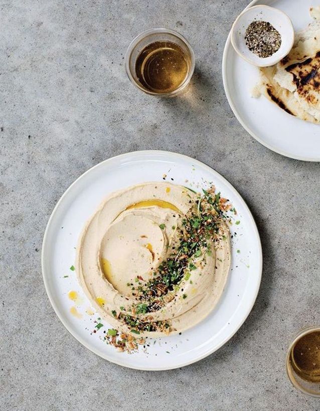 Houmous au miso blanc