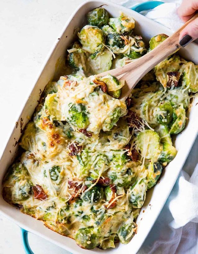 Gratin de choux de Bruxelles