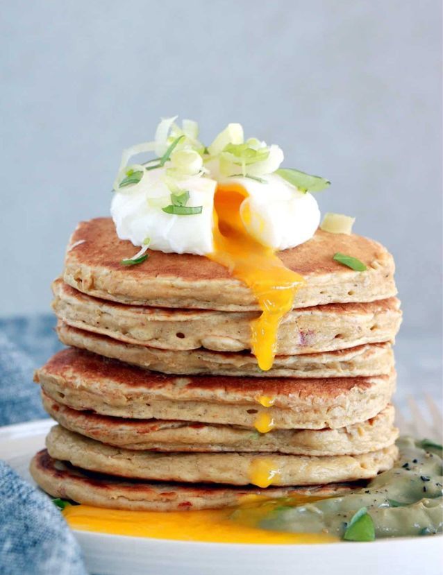 Comment faire des pancakes salés ? Elle à Table