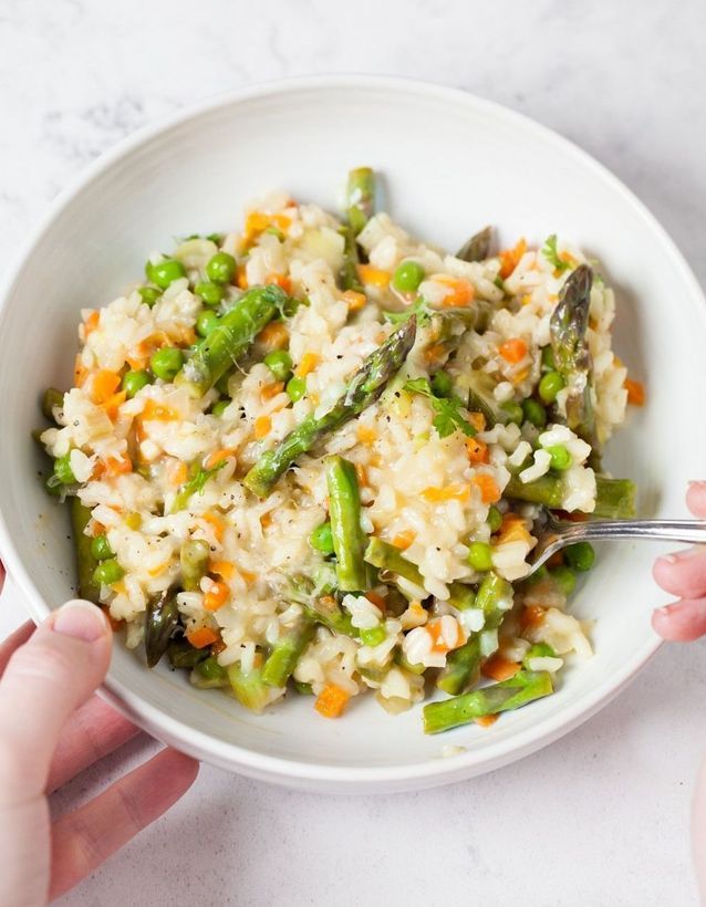 Comment faire un risotto primavera ? Elle à Table