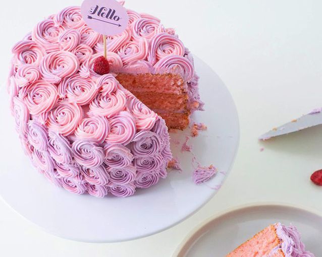 Decouvrez Les 10 Plus Beaux Rose Cake Elle A Table