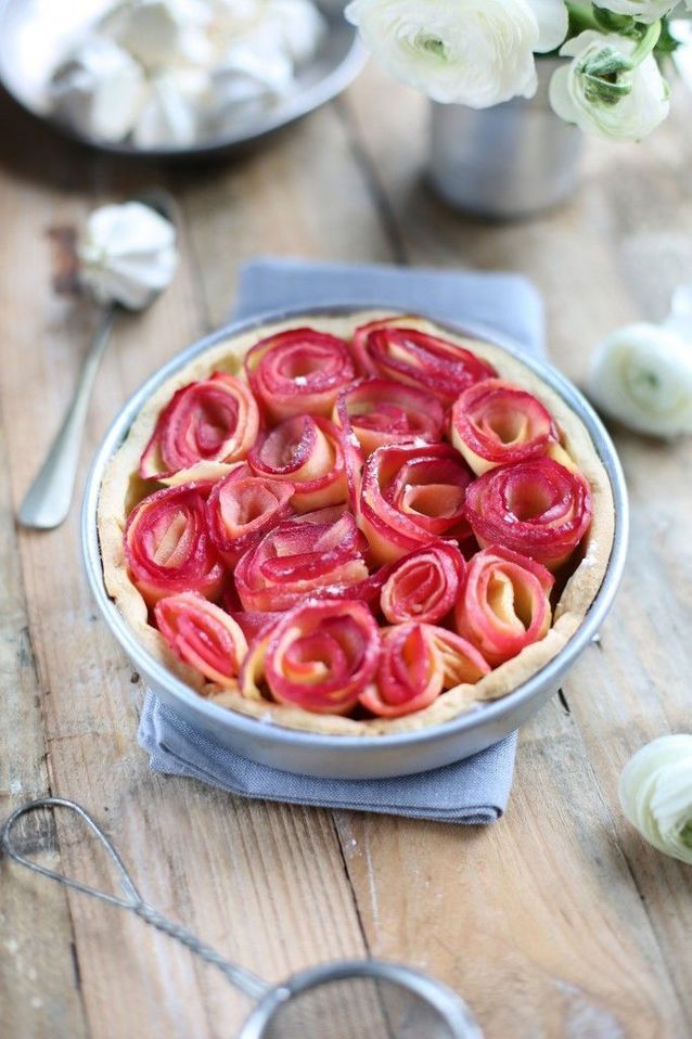 Tartelettes fleur de pomme