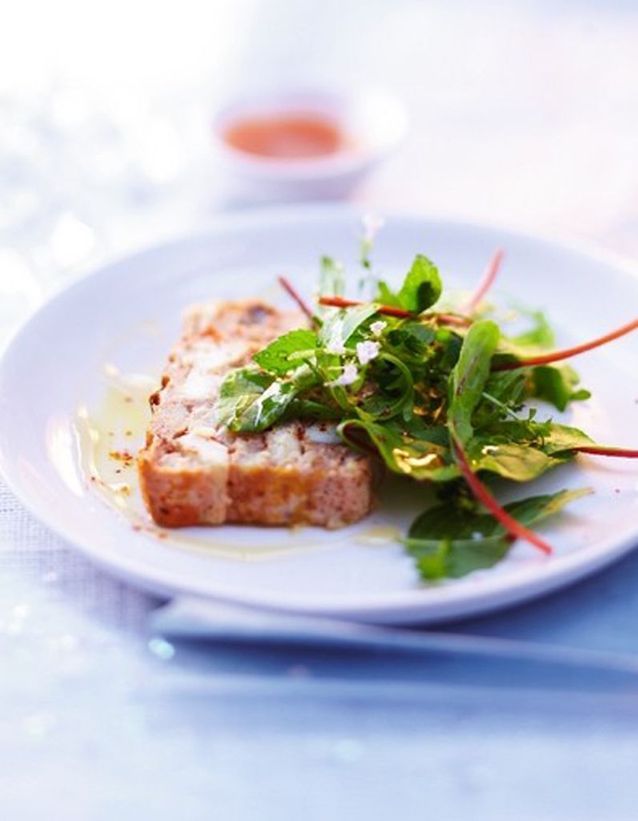 Terrine de lotte et saintJacques SaintValentin 50 recettes pour l